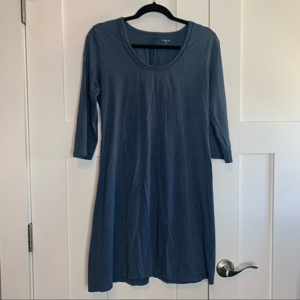 Garnet Hill Blue Dress Size Small